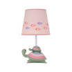 Sea Dreams Turtles Nursery Lamp with Shade & Bulb - Pink