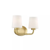 Capra 2-Light Bathroom Vanity Light (15" W x 9"H)