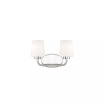 Capra 2-Light Bathroom Vanity Light (15" W x 9"H)