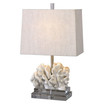 Coral Sculpture Table Lamp