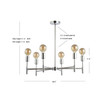 Turing 17.75" Adjustable Height LED Pendant