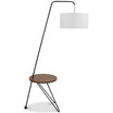 Stork Walnut Floor Lamp