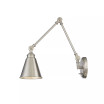 Morland 1-Light Adjustable Sconce w/Plug