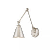 Morland 1-Light Adjustable Sconce w/Plug