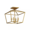Townsend 4-Light Semi-Flush Ceiling Light (13" W x 13" H)