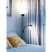 Sky Dome Plus LED Torchiere Floor Lamp with 1 Reading Arm