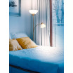 Sky Dome Plus LED Torchiere Floor Lamp with 1 Reading Arm