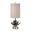 Silver Lotus Accent Lamp