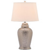 Set of 2 Metallica Ginger Jar Ceramic Table Lamps