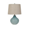 22" Glass Table Lamp