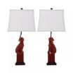 Foo Dog Set of 2 Table Lamps