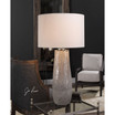 Balkana Aged Gray Table Lamp