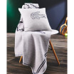 Vintage-Like Croc Decorative Pillow