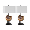 Set of 2 Nautilus Table Lamps