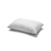 Soft Plush 100% Cotton Quilted Chevron Gel Fiber Stomach Sleeper Pillow - Standard