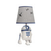 Star Wars Classic Hand Painted R2-D2 Lamp with Shade & Bulb