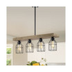 Lourd 7" 4-Light Indoor Chandelier with Light Kit