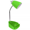 Limelight's Gooseneck Organizer Desk Lamp with iPad Tablet Stand Book Holder and USB port