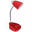 Limelight's Gooseneck Organizer Desk Lamp with iPad Tablet Stand Book Holder and USB port