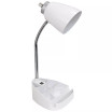 Limelight's Gooseneck Organizer Desk Lamp with iPad Tablet Stand Book Holder and USB port