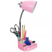 Limelight's Gooseneck Organizer Desk Lamp with iPad Tablet Stand Book Holder and USB port