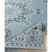 Alfresco ALF-9687 Aqua 7'6" x 10'9" Area Rug, Indoor/Outdoor
