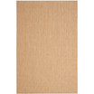 Courtyard Natural and Cream 8' x 11' Sisal Weave Outdoor Area Rug