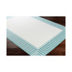 Alfresco ALF-9680 Teal 2'3" x 4'6" Area Rug, Indoor/Outdoor