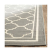 Courtyard Anthracite and Beige 9' x 12' Sisal Weave Outdoor Area Rug