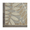 Aloha ALH18 Neutral 6' x 9' Outdoor Area Rug
