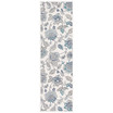 Alfresco ALF-9674 Aqua 2'3" x 7'9" Runner Area Rug, Indoor/Outdoor