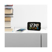 Color LED Alarm Clock with USB Charging Port