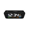 Color LED Alarm Clock with USB Charging Port