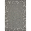 Courtyard Anthracite and Light Gray 6'7" x 9'6" Outdoor Area Rug