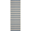 Courtyard Beige and Blue 2'3" x 6'7" Sisal Weave Runner Outdoor Area Rug