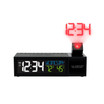 Pop-Up Bar Projection Alarm Clock with USB Charging Port