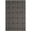 Courtyard Black 4' x 5'7" Outdoor Area Rug