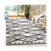 Montage Gray and Black 5'1" x 7'6" Outdoor Area Rug