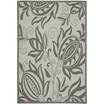Courtyard Light Gray and Anthracite 5'3" x 7'7" Outdoor Area Rug