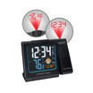 5" Color LCD Projection Alarm Clock with Moon Phase