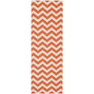 Courtyard Terracotta and Beige 2'3" x 10' Runner Outdoor Area Rug