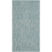 Courtyard Aqua 2'7" x 5' Outdoor Area Rug