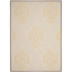 Courtyard Beige and Dark Beige 9' x 12' Outdoor Area Rug