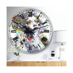 Circulation Oversized Modern Wall Clock - 36" x 28" x 1"
