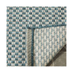 Courtyard Turquoise and Light Gray 5'3" x 7'7" Sisal Weave Outdoor Area Rug