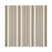 Courtyard Gray and Bone 5'3" x 5'3" Square Outdoor Area Rug