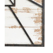 Oversized Farmhouse Wooden Wall Clock