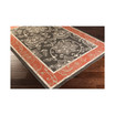 Alfresco ALF-9592 Black 2'3" x 11'9" Runner Area Rug, Indoor/Outdoor