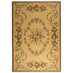 Courtyard Natural and Brown 8' x 11' Outdoor Area Rug