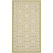 Courtyard Beige and Sweet Pea 2'7" x 5' Sisal Weave Outdoor Area Rug